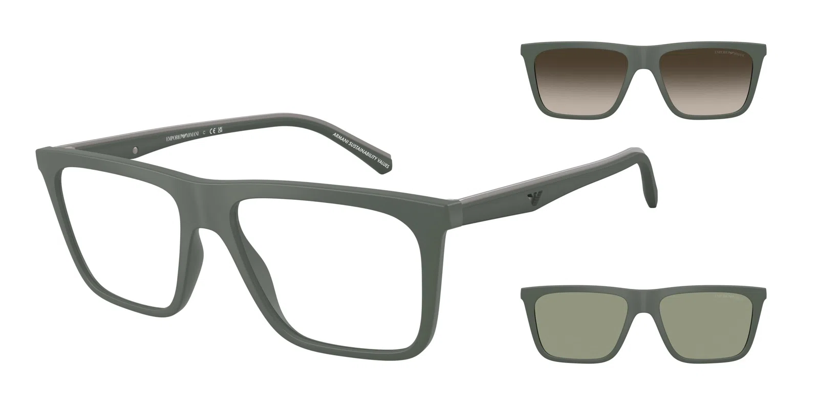 Emporio Armani 4258F Sunglasses - view 2